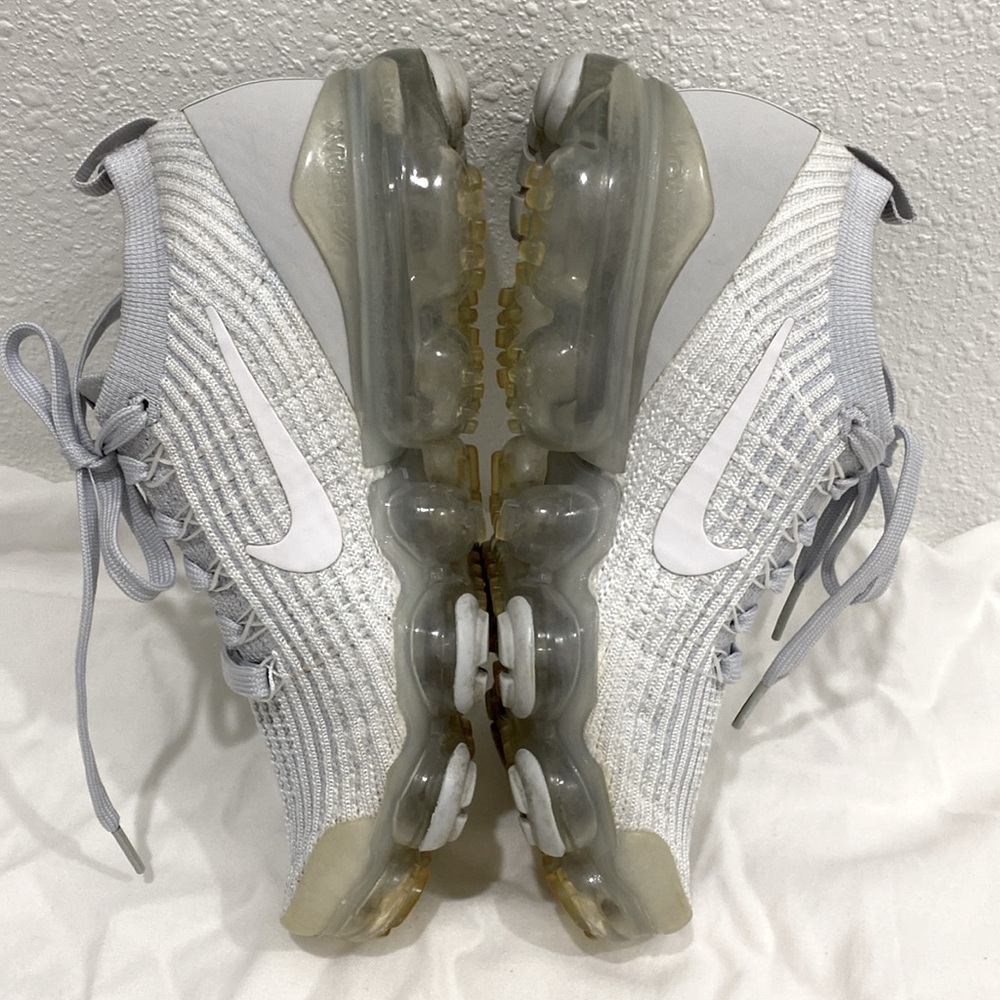 Nike Air VaporMax Flyknit 3 'Pure Platinum' AJ6910-100 |Size 6 - Picture 6 of 12